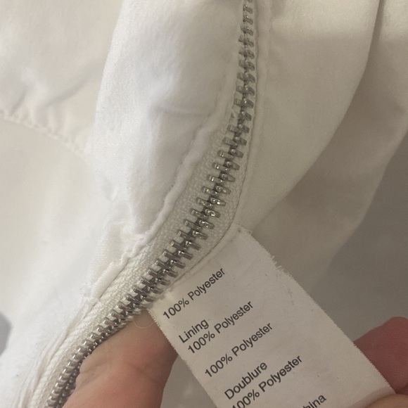 KF/KaufmanFranco Collective White Cropped Faux Fur Hood Jacket - Picture 9 of 11